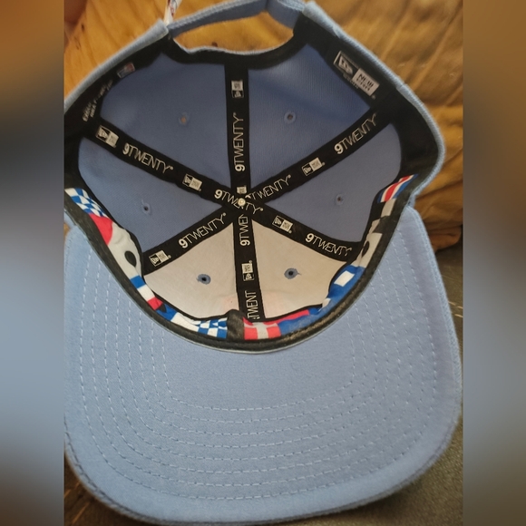 L.A. Clippers Women's Hat Cap - Light Blue Flags - NBA New Era Snapback EUC - Picture 4 of 5